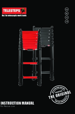 INSTRUCTION MANUAL - Telesteps