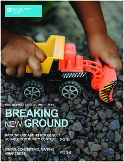 BREAKING NEW GROUND PG 3 PG 5-6 - SOS Children's Villages Illinois
