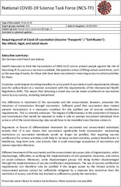 National COVID-19 Science Task Force (NCS-TF) - Swiss ...