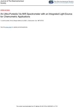 An Ultra-Portable Vis-NIR Spectrometer with an Integrated Light Source for Chemometric Applications - IOPscience