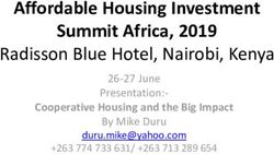 Affordable Housing Investment Summit Africa, 2019 - Radisson Blue Hotel, Nairobi, Kenya