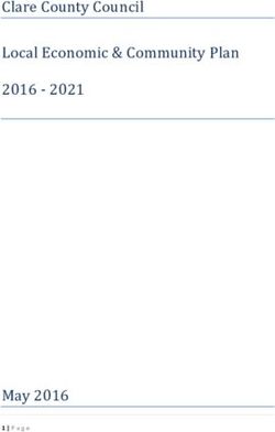 Clare County Council Local Economic & Community Plan 2016 2021