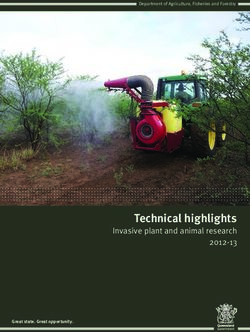 Technical highlights Invasive plant and animal research 2012-13 - Department of Agriculture, Fisheries and Forestry - Department of Agriculture ...