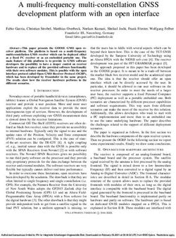 A multi-frequency multi-constellation GNSS development platform with an open interface