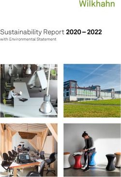 Sustainability Report 2020 2022 - with Environmental Statement - Wilkhahn
