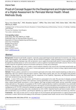 Proof-of-Concept Support for the Development and Implementation of a Digital Assessment for Perinatal Mental Health: Mixed Methods Study - Journal ...
