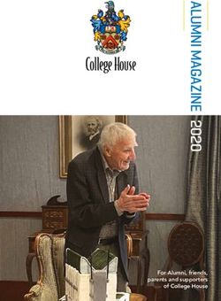 For Alumni, friends, parents and supporters of College House - Squarespace