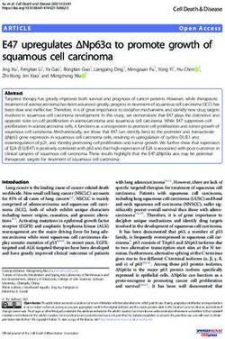 E47 upregulates &Delta;Np63&alpha; to promote growth of squamous cell carcinoma