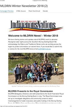 Welcome to MLDRIN News! - Winter 2018