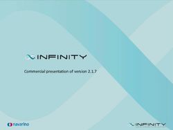 Commercial presentation of version 2.1.7 - Navarino