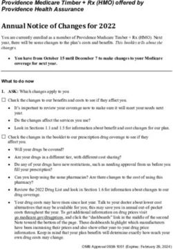 Annual Notice of Changes for 2022 - Providence Medicare Timber + Rx (HMO) offered by Providence Health Assurance