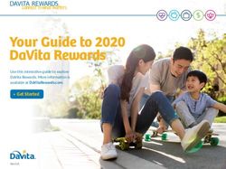 YOUR GUIDE TO 2020 DAVITA REWARDS - DAVITA REWARDS CCONONNNEECTCT TTOO WHWHAATT MMATTERS ATTERS
