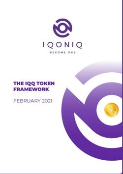 THE IQQ TOKEN FRAMEWORK - FEBRUARY 2021 - iqoniq ...