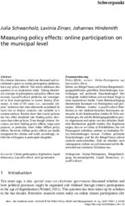 Schwerpunkt - Budrich Journals