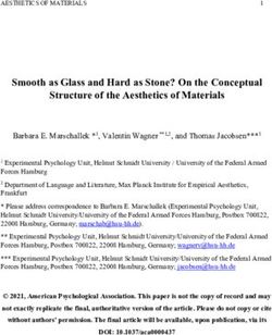 Smooth as Glass and Hard as Stone? On the Conceptual Structure of the Aesthetics of Materials