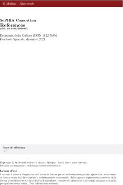 REFERENCES SOPHIA CONSORTIUM - RIVISTEWEB