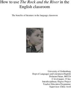 How to use The Rock and the River in the English classroom