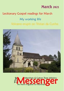 Messenger - March 2021 - Merstham and Gatton Team Merstham and ...