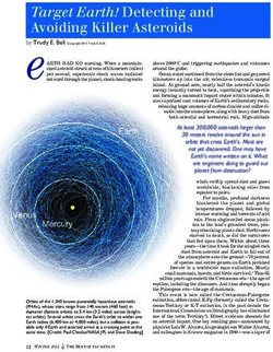 Target Earth! Detecting and Avoiding Killer Asteroids