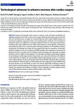 Technological advances to enhance recovery after cardiac surgery