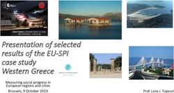 Presentation of selected results of the EU-SPI case study Western Greece - Measuring social progress in European regions and cities Brussels, 9 ...