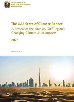 The UAE State of Climate Report - A Review of the Arabian Gulf Region's Changing Climate & Its Impacts