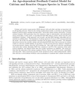 An Age-dependent Feedback Control Model for Calcium and Reactive Oxygen Species in Yeast Cells