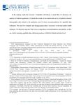 U.S. DEPARTMENT OF HEALTH AND HUMAN SERVICES COVID-19 HEALTH EQUITY TASK FORCE - Office of Minority Health