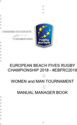 EUROPEAN BEACH FIVES RUGBY CHAMPIONSHIP 2018 - #EBFRC2018 MANUAL MANAGER BOOK - WOMEN and MAN TOURNAMENT - Vice-President Rugby Europe Vyacheslav ...