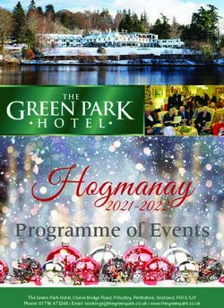 Hogmanay Programme of Events 2021-2022 - The Green Park Hotel in Pitlochry