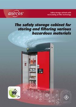 The Safety Storage Cabinet For Storing And Filtering Various Hazardous