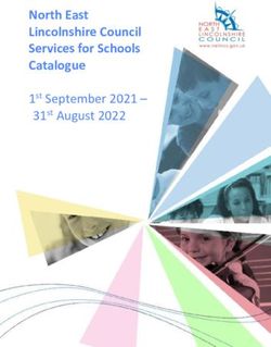 North East Lincolnshire Council Services for Schools Catalogue - 1st September 2021 - 31st August 2022 - North East ...