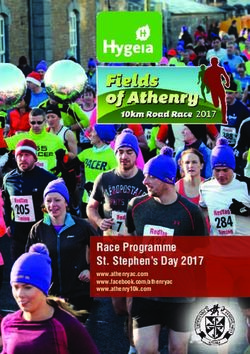 Race Programme St. Stephen's Day 2017 - www.athenryac.com www.facebook.com/athenryac www.athenry10k.com - Athenry AC