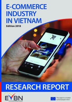 E-COMMERCE INDUSTRY IN VIETNAM - Edition 2018 - This project is co-funded by the European Union - UK-ASEAN Business Council