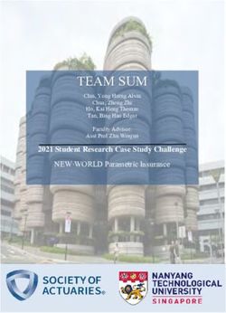 TEAM SUM NEW WORLD Parametric Insurance - Chin, Yong Herng Alvin Chua, Zhong Zhi Ho, Kai Heng Thomas Tan, Bing Hao Edgar - SOA.org
