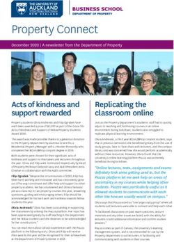 Property Connect - The University of Auckland