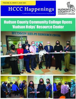 HCCC Happenings Hudson County Community College Opens 'Hudson Helps' Resource Center