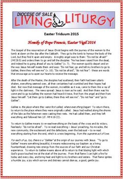 Easter Triduum 2015 Homily of Pope Francis, Easter Vigil 2014