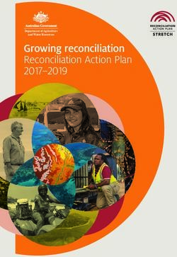 Growing reconciliation Reconciliation Action Plan 2017-2019 - Department of ...