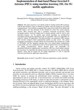 Implementation of dual-band Planar Inverted F- Antenna (PIFA) using machine learning (ML) for 5G mobile applications