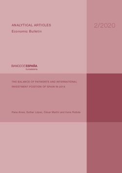 2/2020 ANALYTICAL ARTICLES - Economic Bulletin THE BALANCE OF PAYMENTS AND INTERNATIONAL