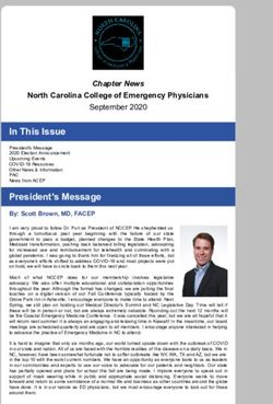 In This Issue - North Carolina College of Emergency ...