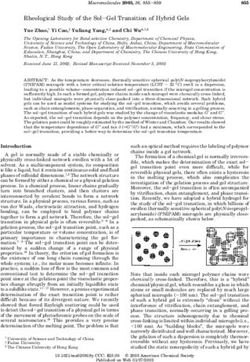 Rheological Study of the Sol-Gel Transition of Hybrid Gels