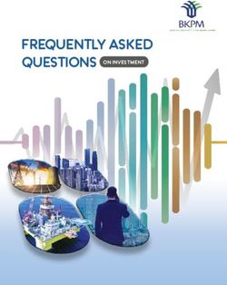 FREQUENTLY ASKED QUESTIONS ON INVESTMENT - BKPM