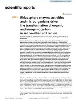 Rhizosphere enzyme activities and microorganisms drive the transformation of organic and inorganic carbon in saline-alkali soil region - Nature