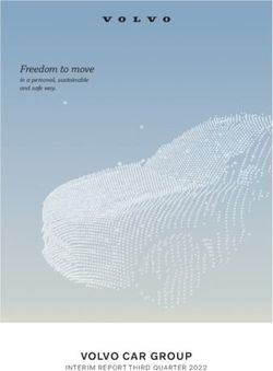 VOLVO CAR GROUP - Freedom to move in a personal, sustainable and safe way - Cision