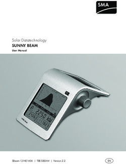 Solar Datatechnology SUNNY BEAM