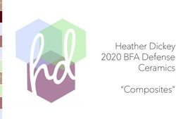 Heather Dickey 2020 BFA Defense Ceramics - "Composites"