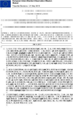 PRELIMINARY STATEMENT - EEAS
