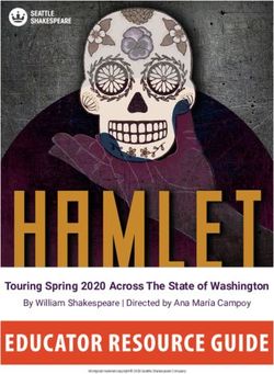 Touring Spring 2020 Across The State of Washington - By William Shakespeare | Directed by Ana Mar&iacute;a Campoy - Seattle ...